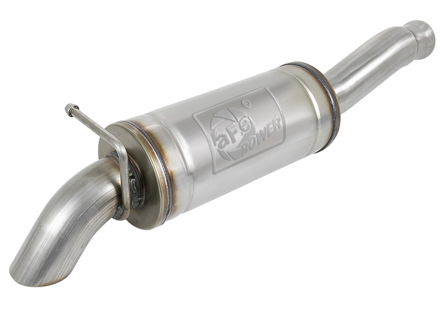 aFe Power 49-48074 - Rock Basher 2.5in 409SS Cat-Back Exhaust System 18-21 Jeep Wrangler (JL) V6 3.6L