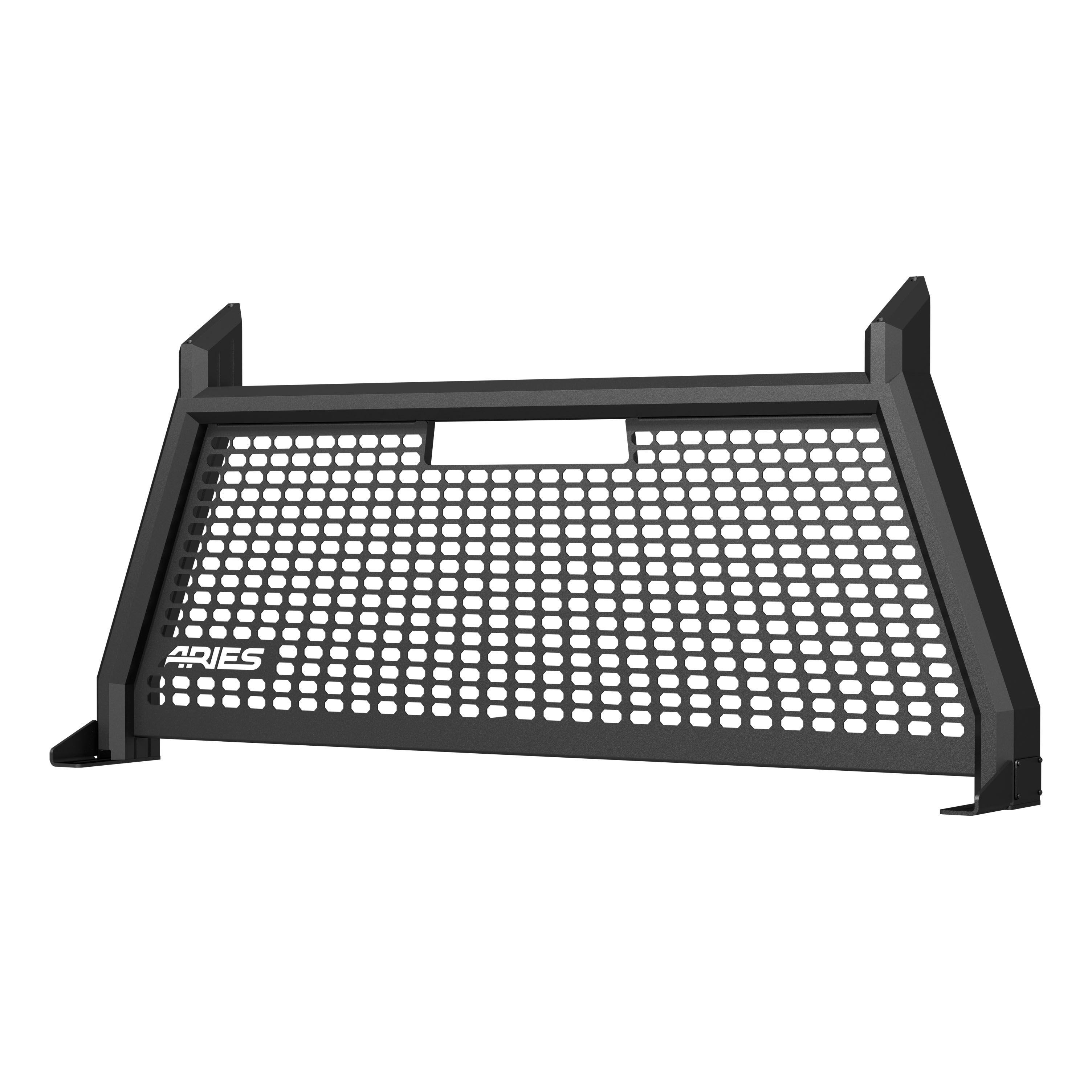 ARIES 1110103 - AdvantEDGE Black Aluminum Headache Rack, Select Ford F-250, F-350 Super Duty ARIES 1110103 - AdvantEDGE Black Aluminum Headache Rack, Select Ford F-250, F-350 Super Duty