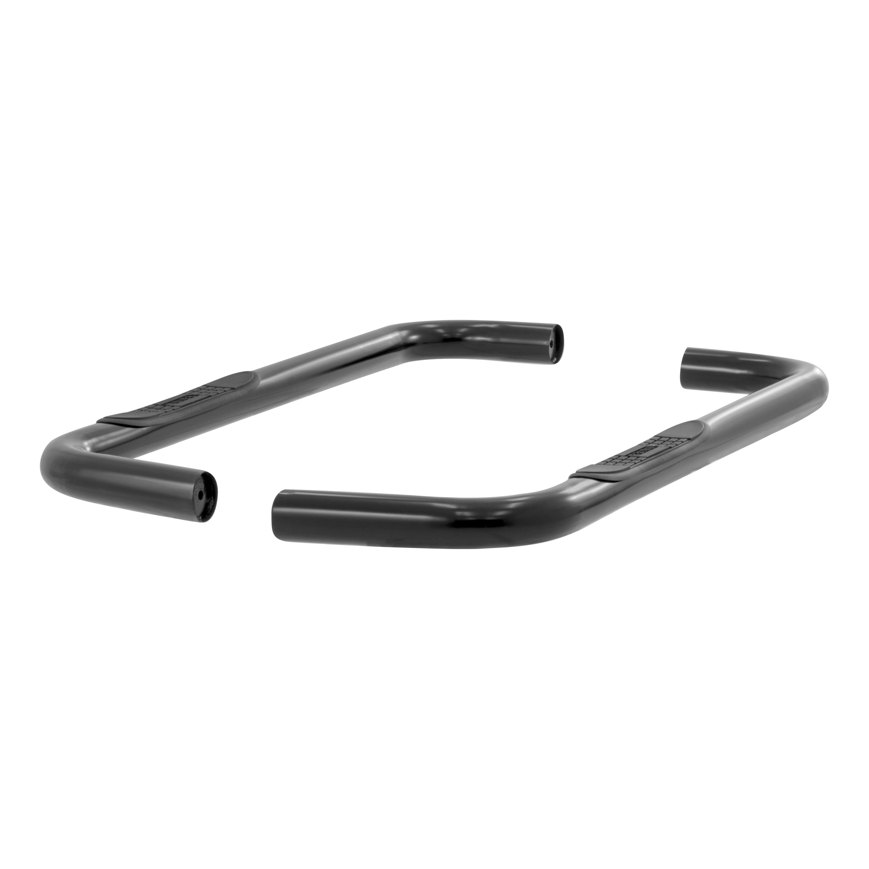 ARIES 203003 - 3" Round Black Steel Side Bars, Select Mazda B-Series, Ford Ranger