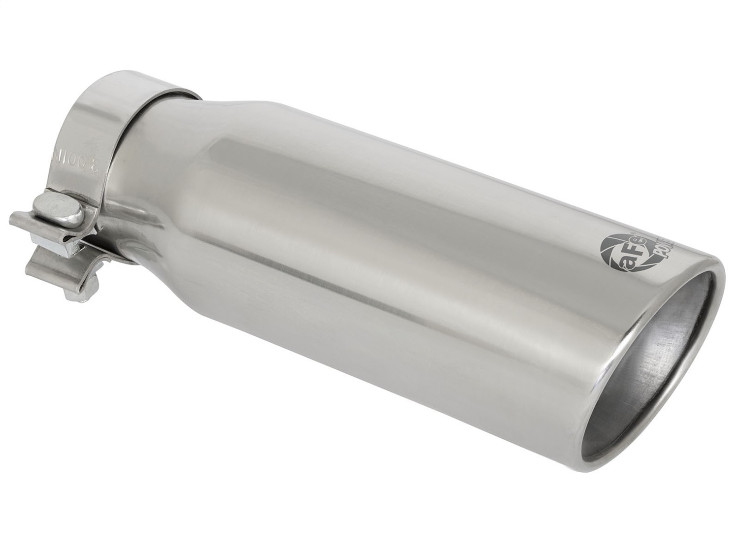 aFe Power 49T30404-P121 - MACH Force-Xp 304 Stainless Steel Clamp-on Exhaust Tip Polished Rear Exit aFe Power 49T30404-P121 - MACH Force-Xp 304 Stainless Steel Clamp-on Exhaust Tip Polished Rear Exit