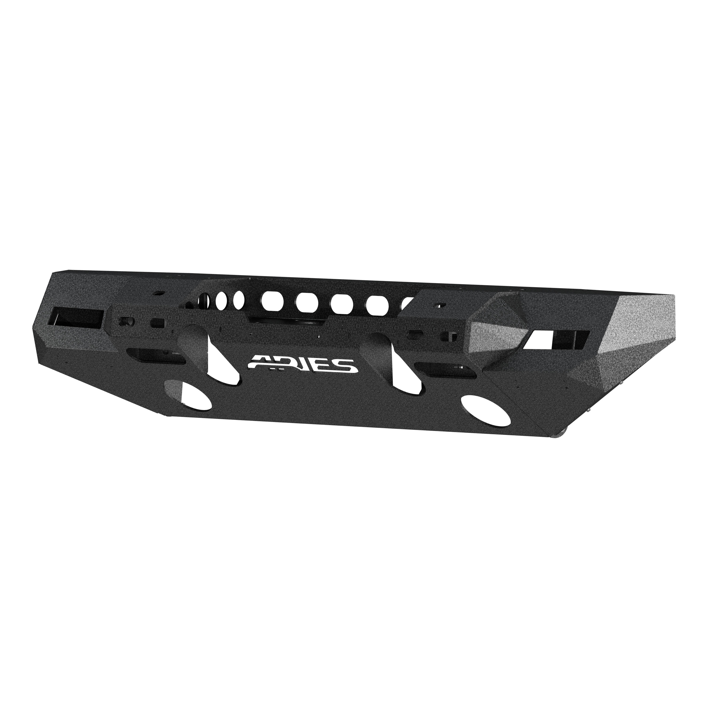 ARIES 2082072 - TrailChaser Jeep Wrangler JL, Gladiator Steel Front Bumper (Option 7)