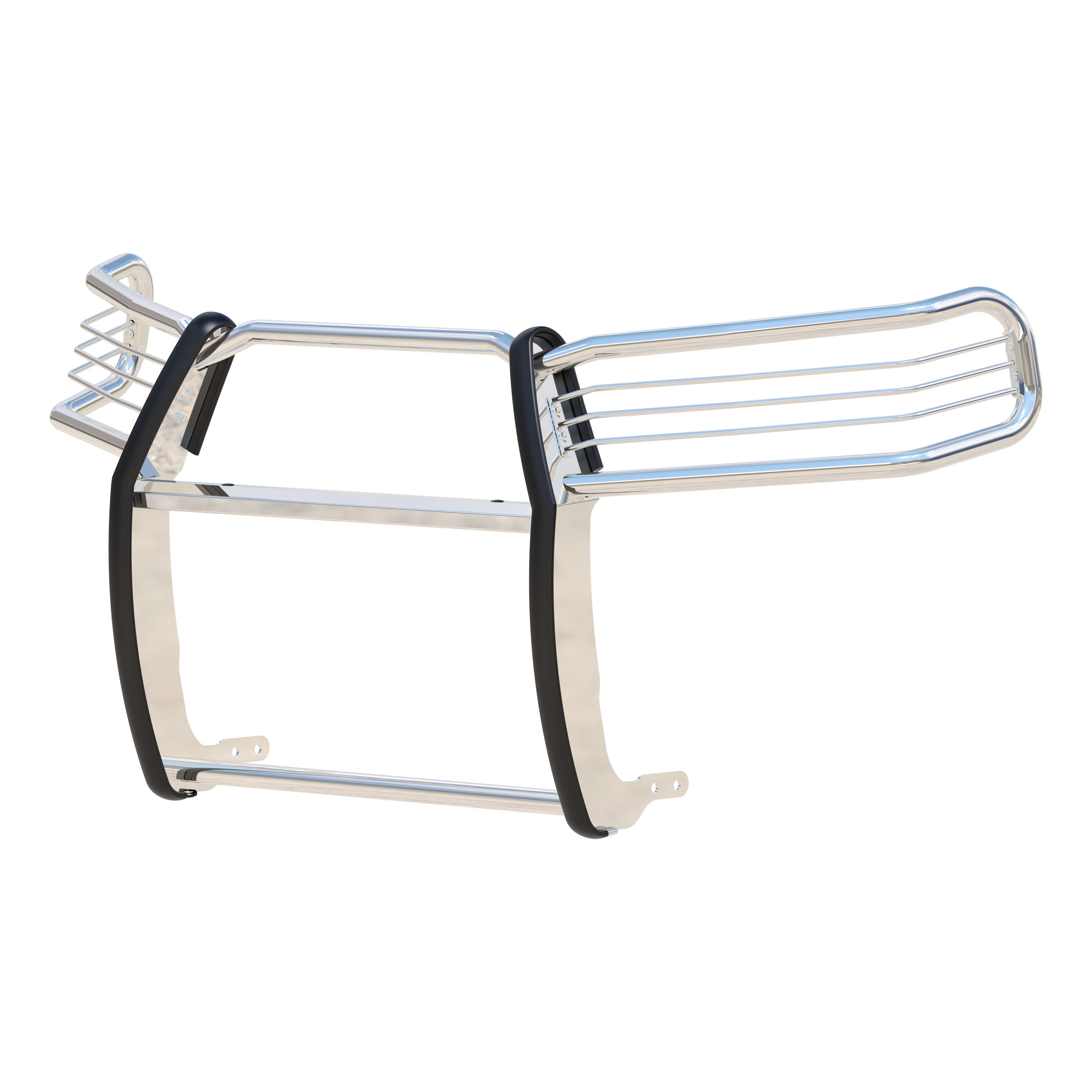 ARIES 2066-2 - Polished Stainless Grille Guard, Select Toyota 4Runner ARIES 2066-2 - Polished Stainless Grille Guard, Select Toyota 4Runner