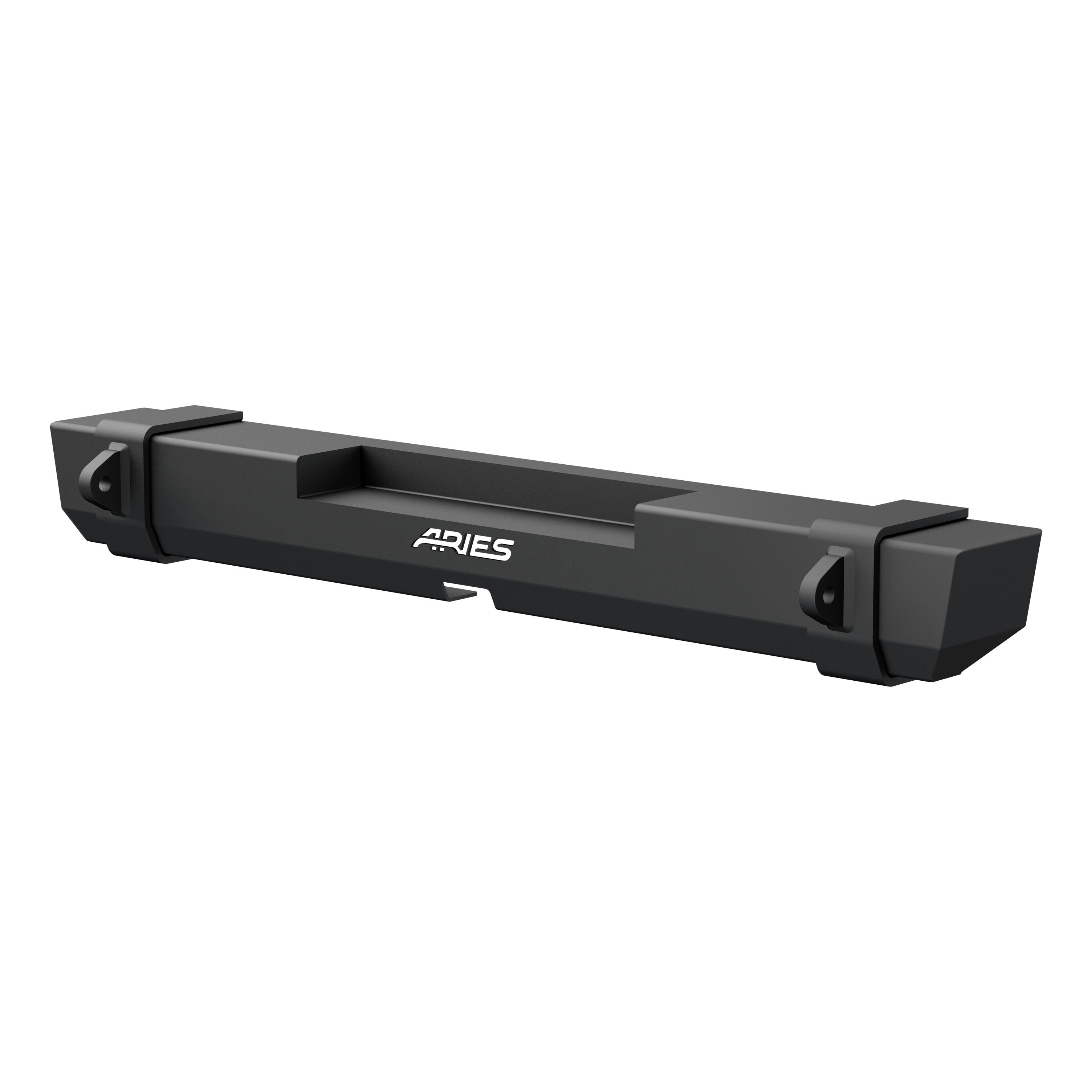 ARIES 2157000 - TrailCrusher Jeep Wrangler JK Steel Rear Bumper, 12.5K