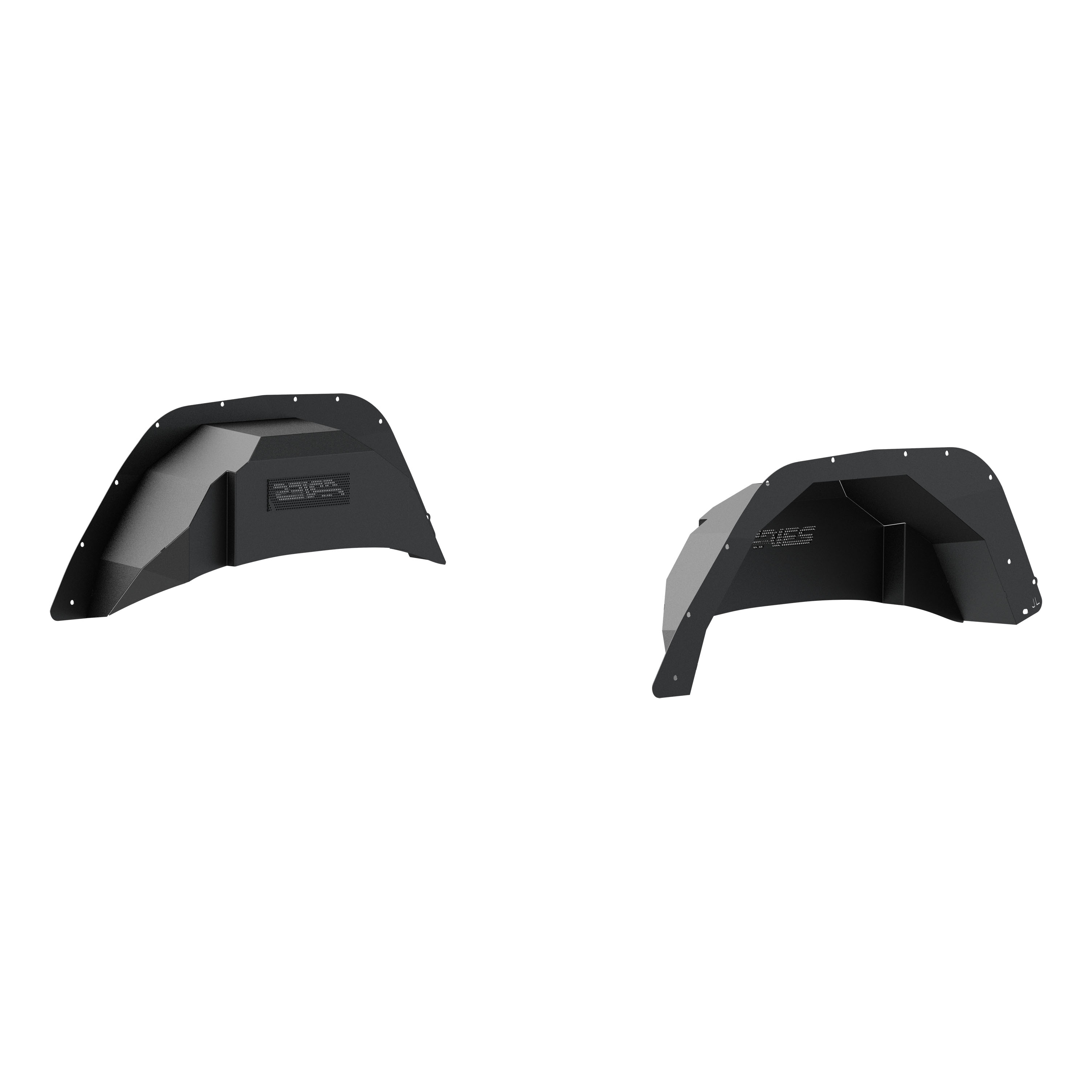 ARIES 2500550 - Jeep Wrangler JL Aluminum Rear Inner Fender Liners ARIES 2500550 - Jeep Wrangler JL Aluminum Rear Inner Fender Liners