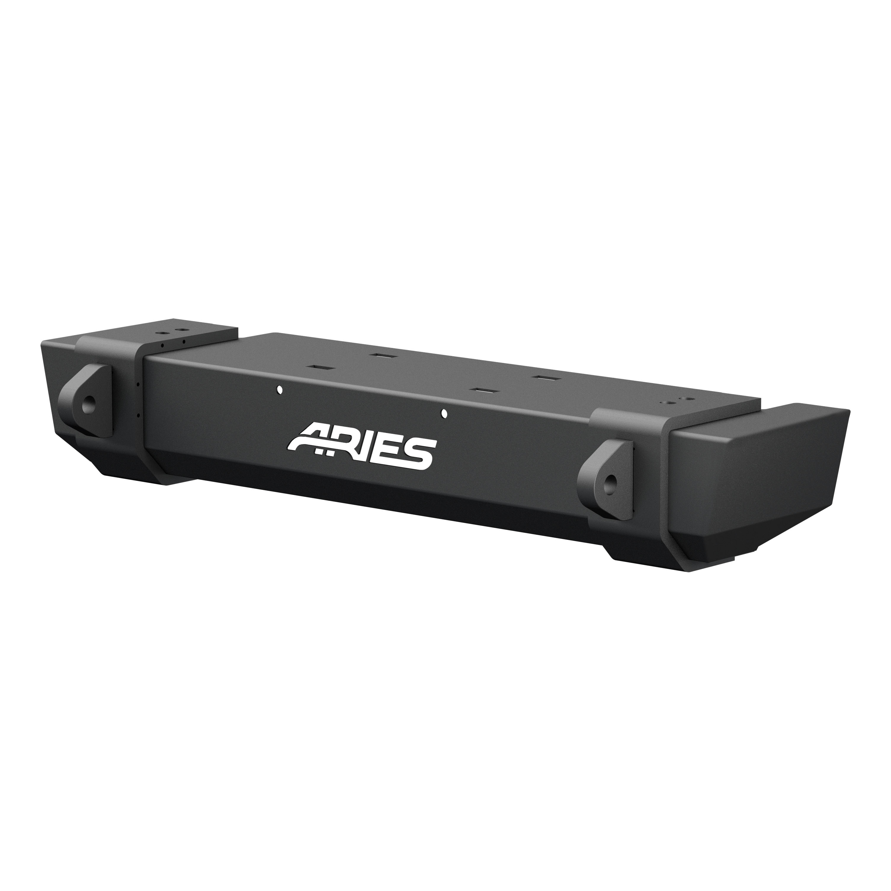 ARIES 2156001 - TrailCrusher Jeep Wrangler TJ Steel Front Bumper, 9.5K