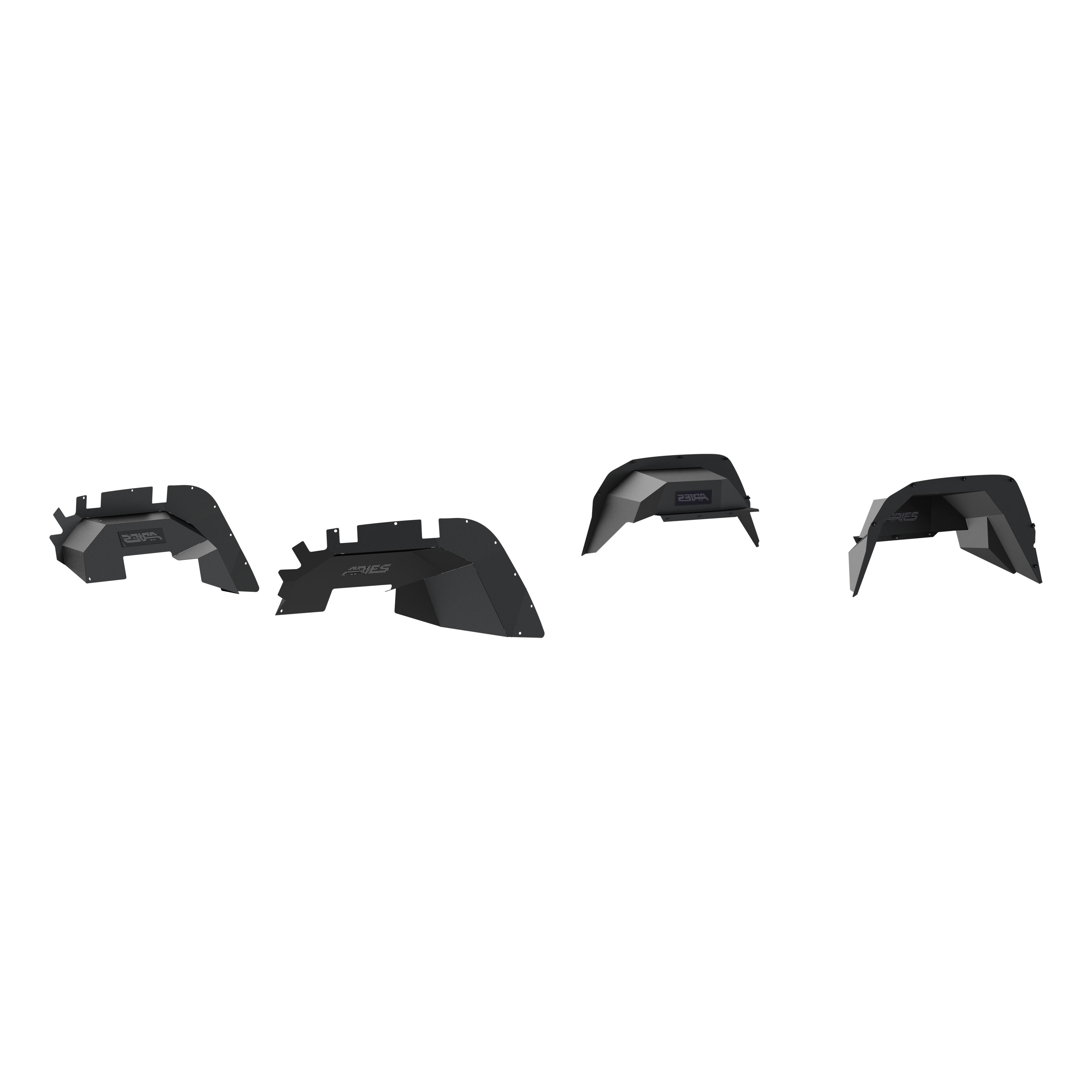 ARIES 2500750 - Jeep Gladiator JT Aluminum Front and Rear Inner Fender Liners