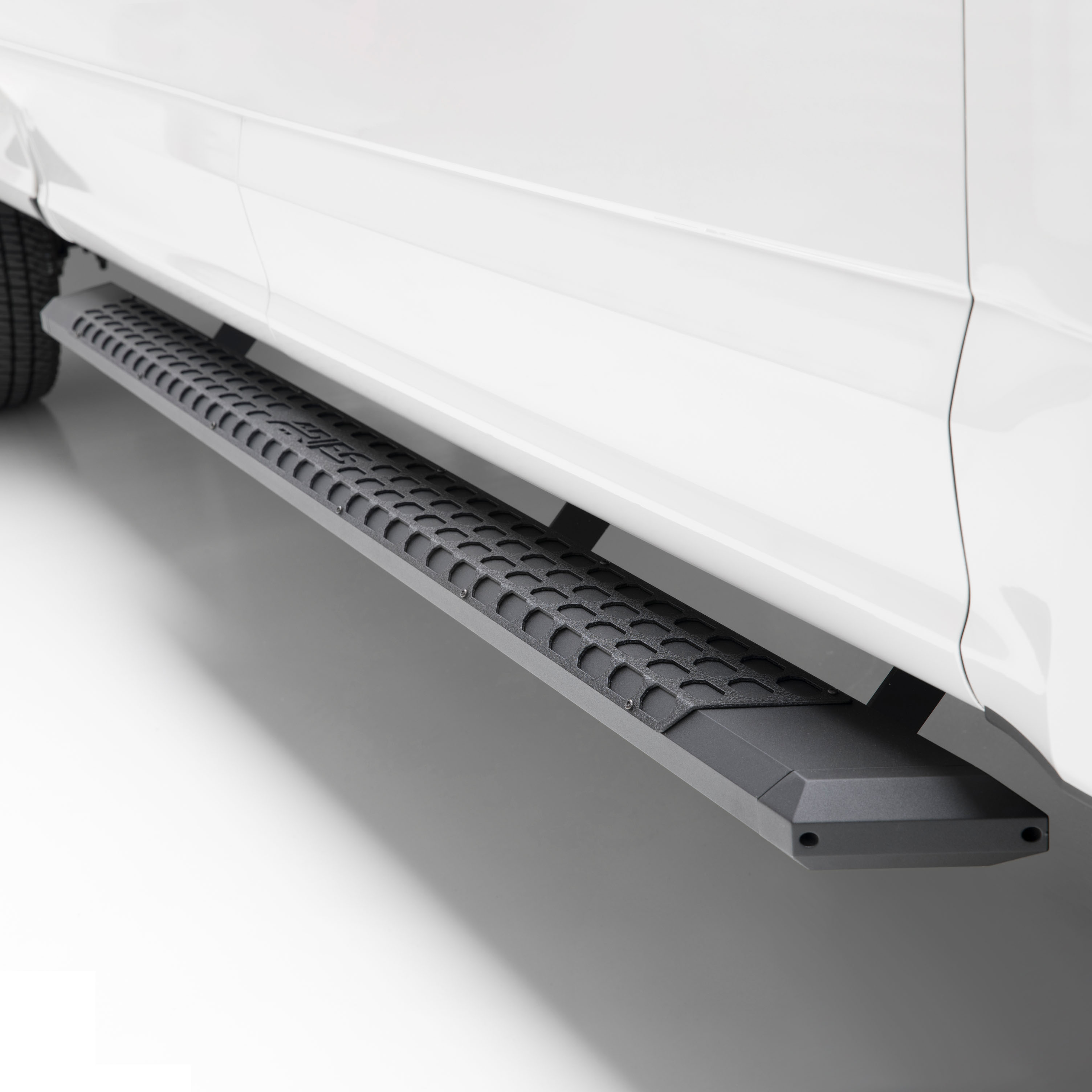 ARIES 2556054 - AdvantEDGE 5-1/2" x 75" Black Aluminum Side Bars, Select Ford Explorer