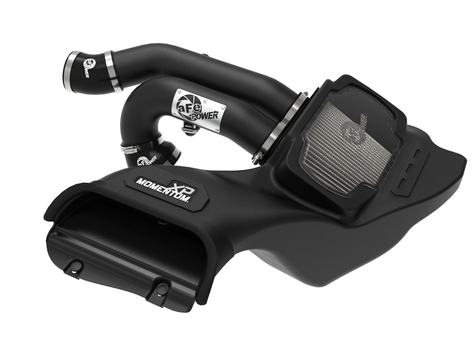 aFe Power 50-30072D - 21-22 Ford F-150 Raptor V6-3.5L(tt) Momentum XP Cold Air Intake System Blk w/ Pro Dry S Filter