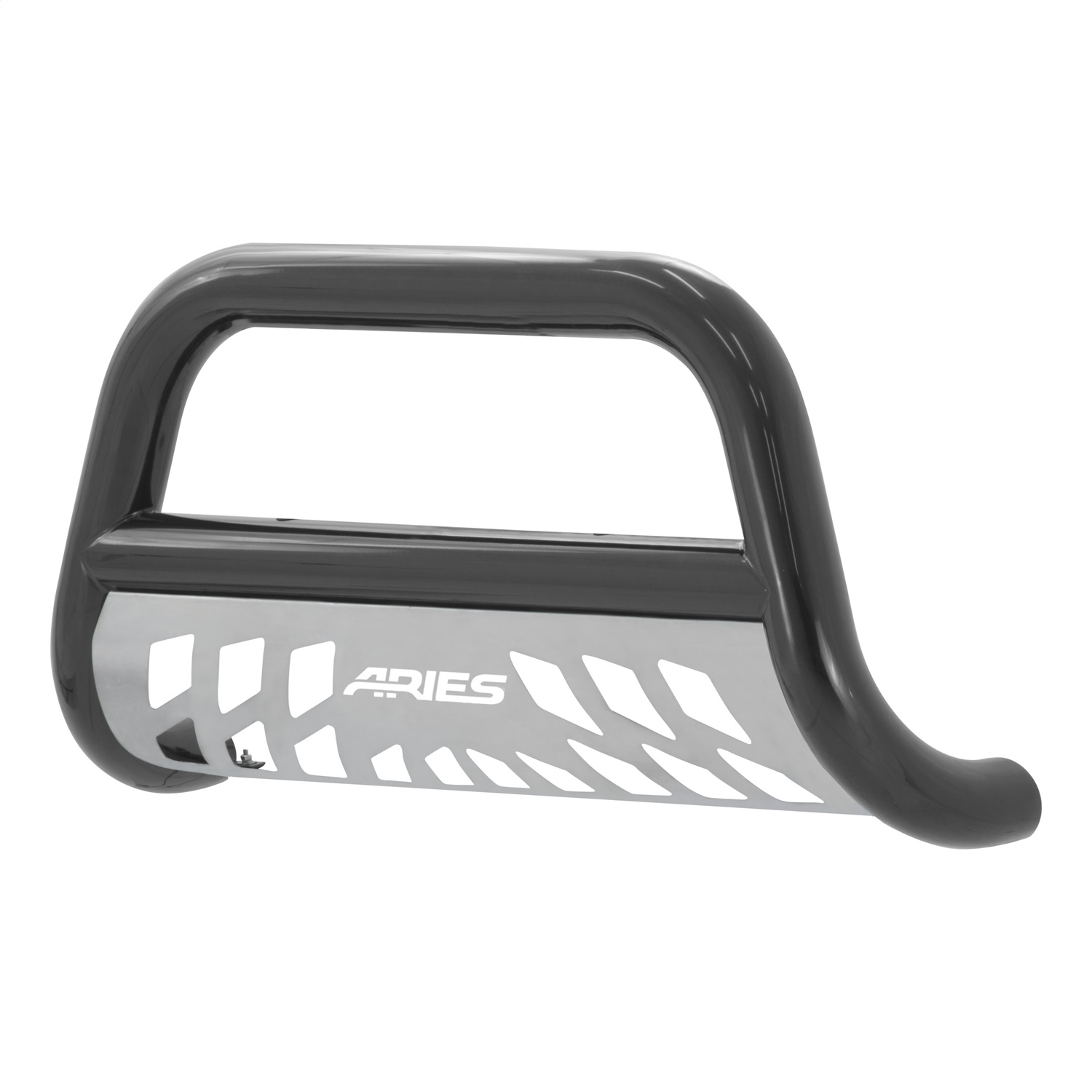 ARIES B35-4006-3 - Stealth 3in. Black Stainless Bull Bar; Select Silverado; Sierra 2500; 3500 HD