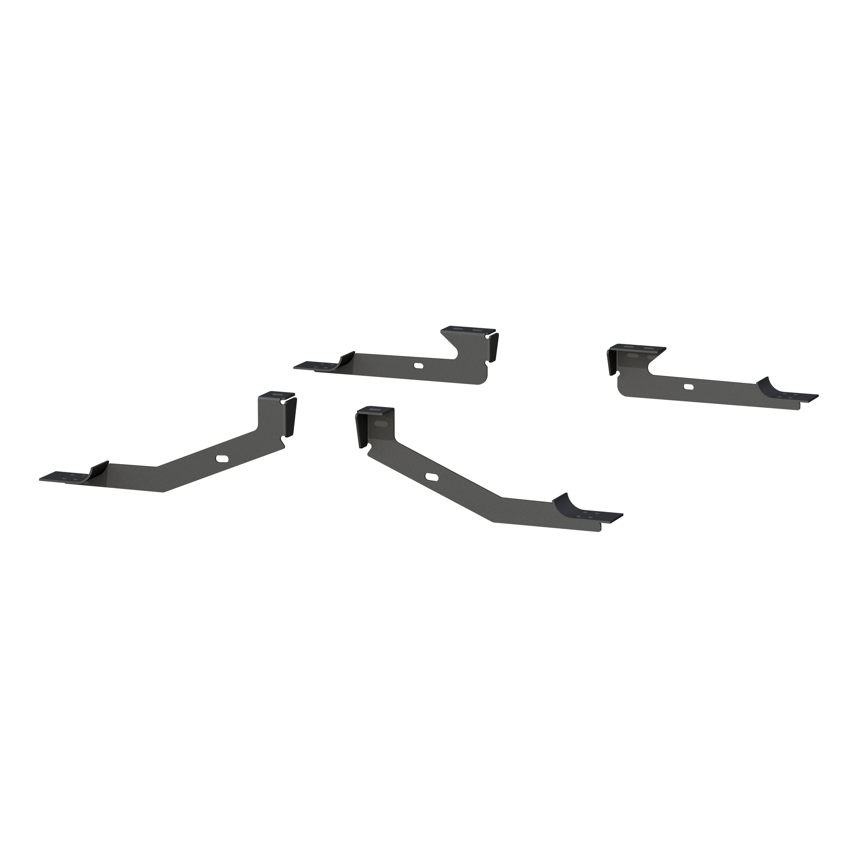 ARIES 4502 - Mounting Brackets for 6" Oval Side Bars ARIES 4502 - Mounting Brackets for 6" Oval Side Bars