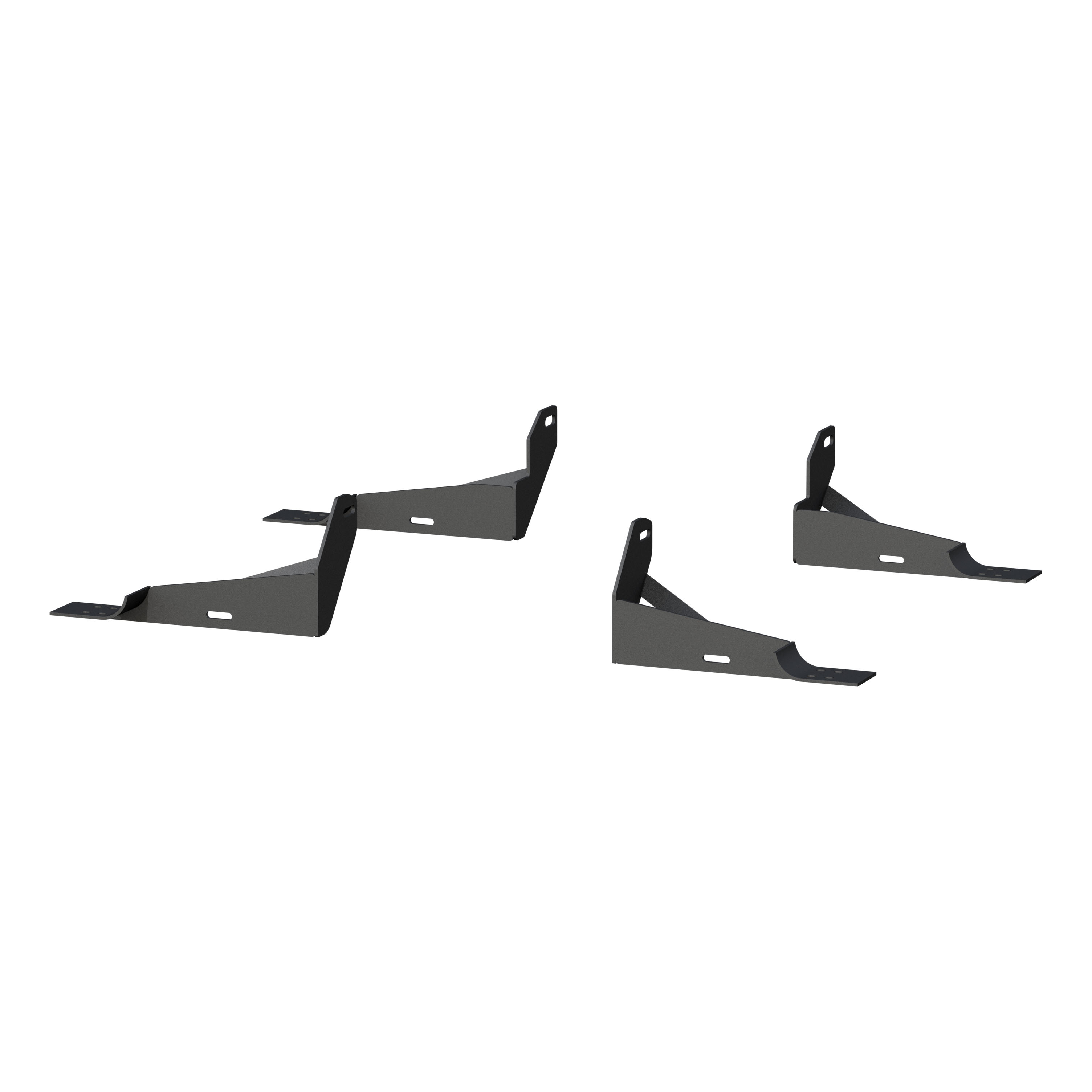 ARIES 4516 - Mounting Brackets for 6" Oval Side Bars ARIES 4516 - Mounting Brackets for 6" Oval Side Bars