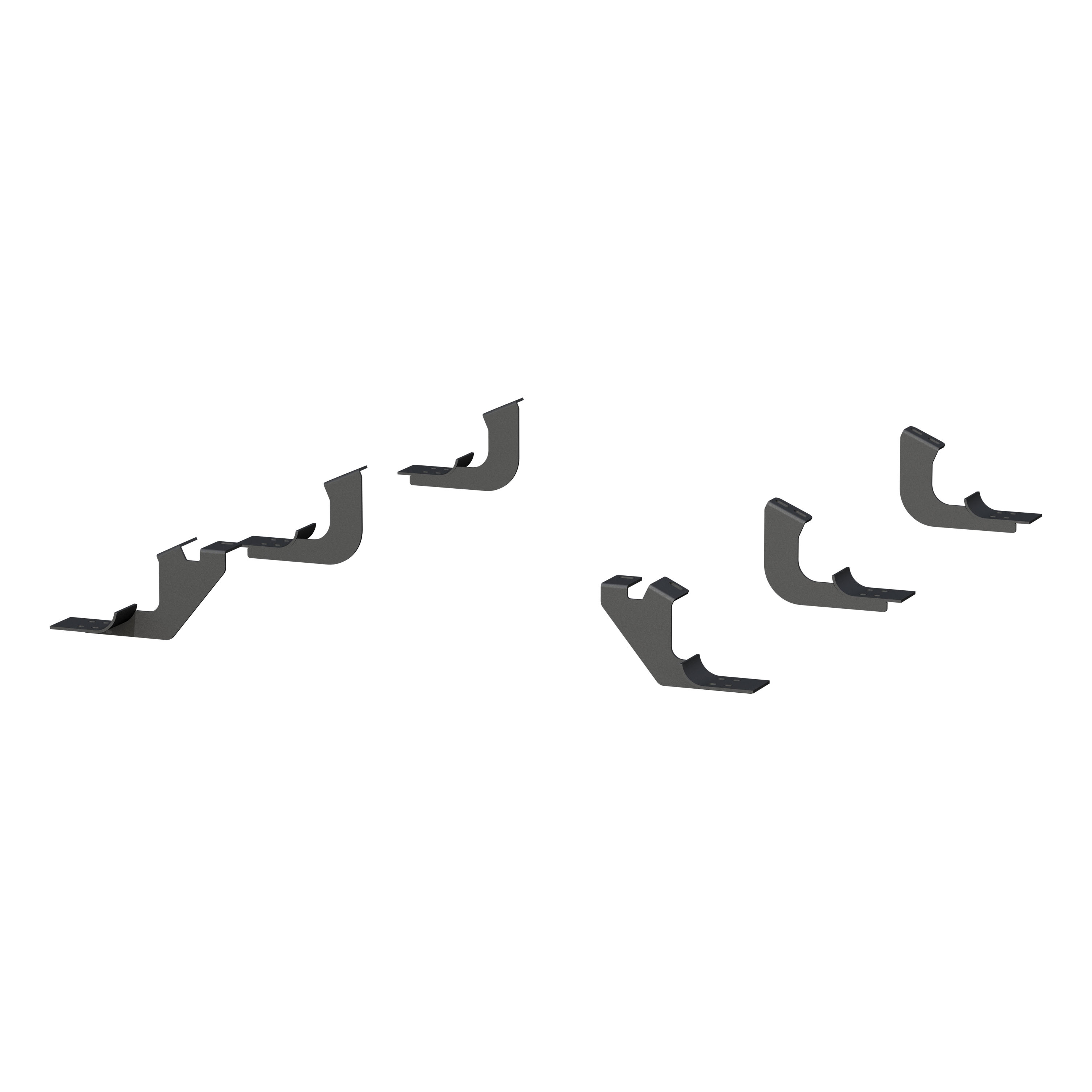 ARIES 4521 - Mounting Brackets for 6" Oval Side Bars