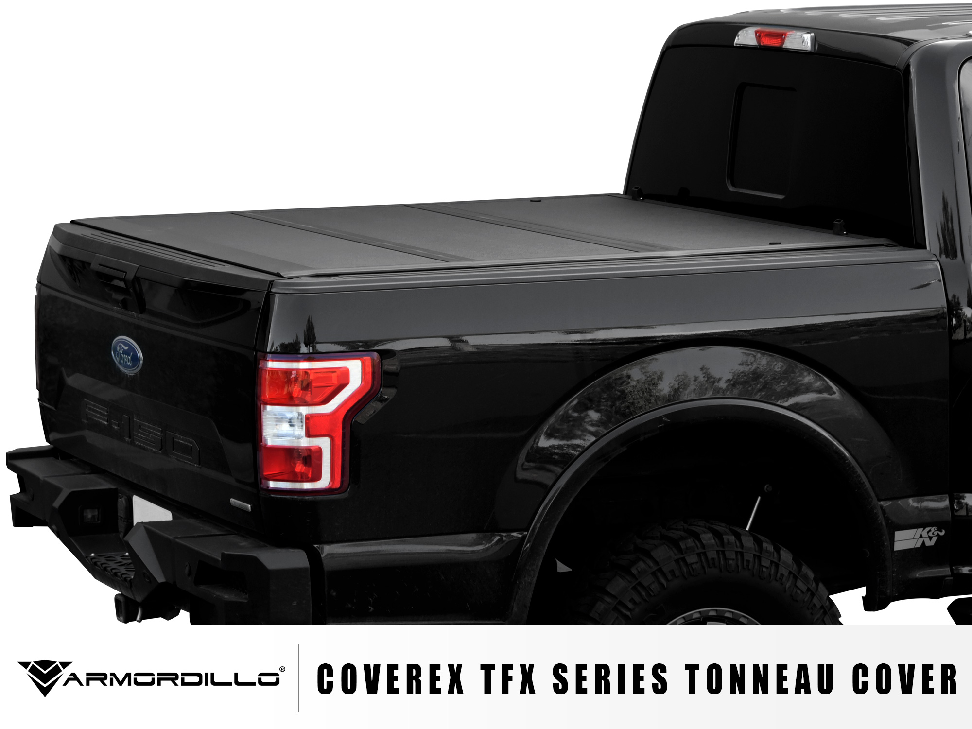 Armordillo USA 8717806 - 2022-2023 Nissan Frontier CoveRex TFX Series Folding Truck Bed Tonneau Cover (5' Bed)