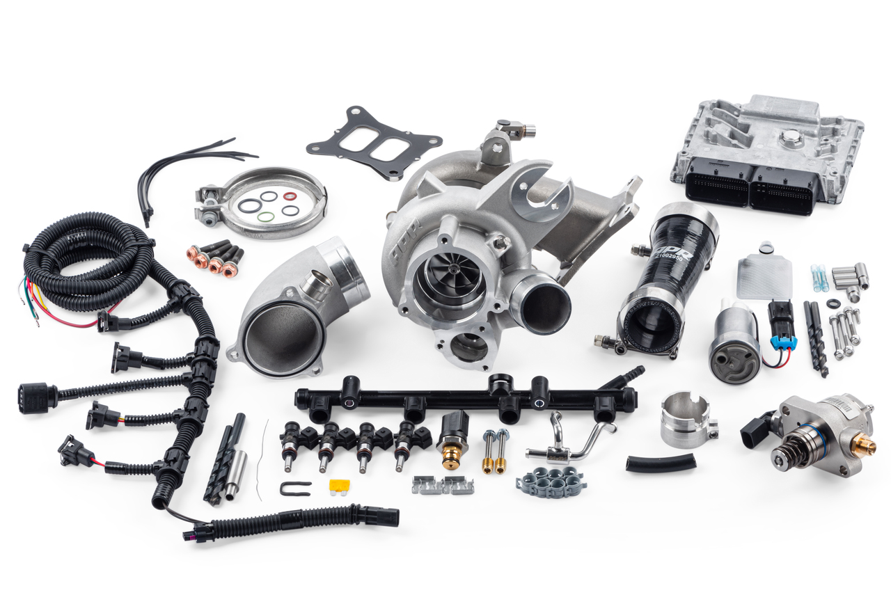 APR T4100003-B - Turbo Charger System with LPFP, HPFP, & MPI (2.0T EA888.3 Trans)