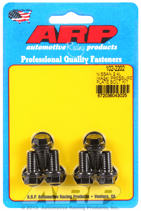 ARP 102-2202 - Nissan 2.4L KA24 Pressure Plate Bolt Kit