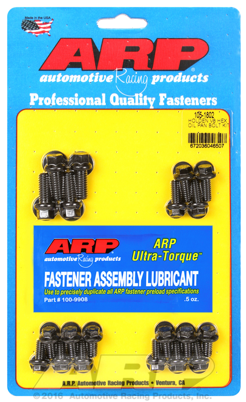 ARP 105-1802 - Holden V8 Hex Oil Pan Bolt Kit