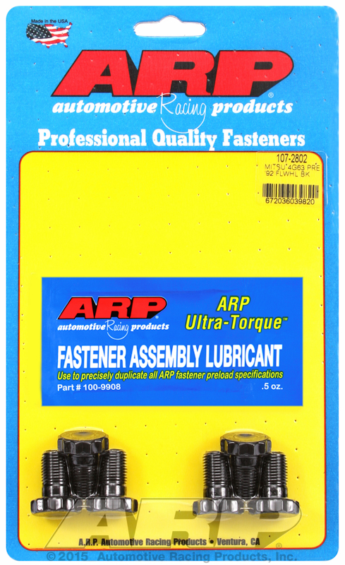 ARP 107-2802 - pre 92 Mitsubishi 4G63 Flywheel Bolt Kit ARP 107-2802 - pre 92 Mitsubishi 4G63 Flywheel Bolt Kit