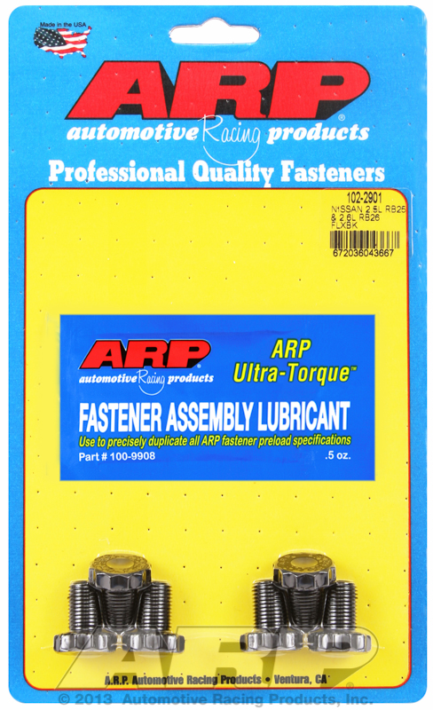 ARP 102-2901 - Nissan 2.0L RB25 and 2.6L RB26 Flexplate Bolt Kit