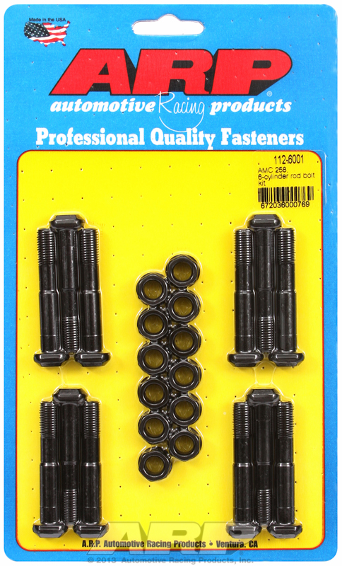 ARP 112-6001 - AMC 258 6-cylinder Rod Bolt Kit