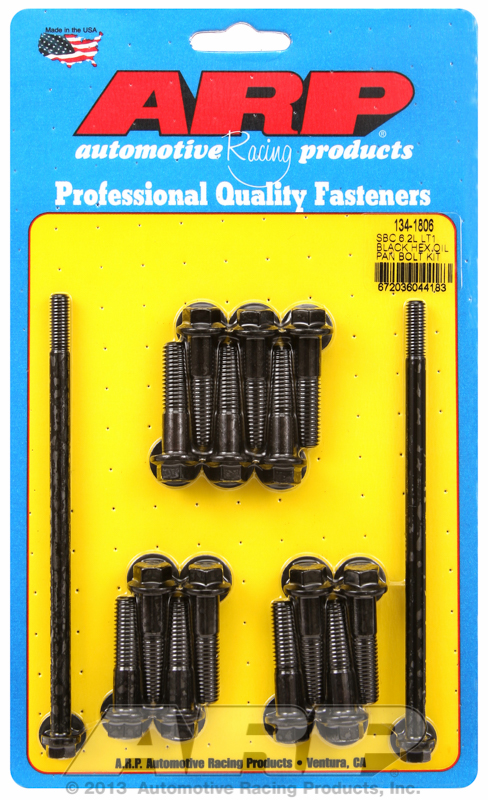 ARP 134-1806 - Chevy LT1 6.2L Oil Pan Hex Bolt Kit