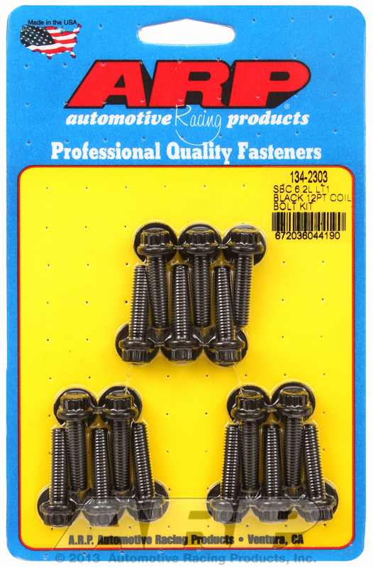 ARP 134-2303 - Chevy LT1 6.2L Ignition Coil 12pt Bolt Kit ARP 134-2303 - Chevy LT1 6.2L Ignition Coil 12pt Bolt Kit