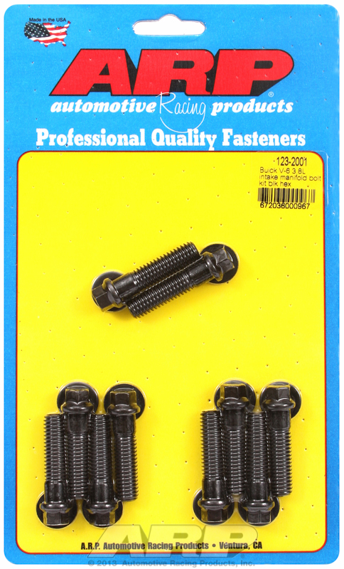 ARP 123-2001 - Buick V-6 3.8L Intake Manifold Hex Bolt Kit ARP 123-2001 - Buick V-6 3.8L Intake Manifold Hex Bolt Kit