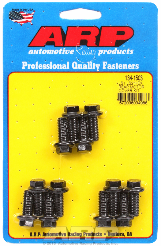 ARP 134-1503 - LS1/LS2 Hex Rear Motor Cover Bolt Kit ARP 134-1503 - LS1/LS2 Hex Rear Motor Cover Bolt Kit