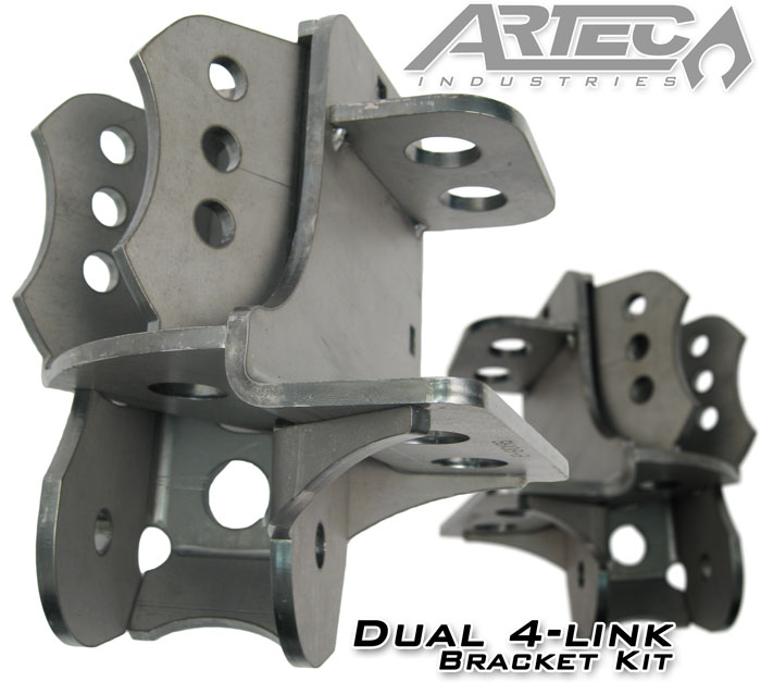 Artec Industries BR1013 - Dual 4 Link Frame Bracket Pair