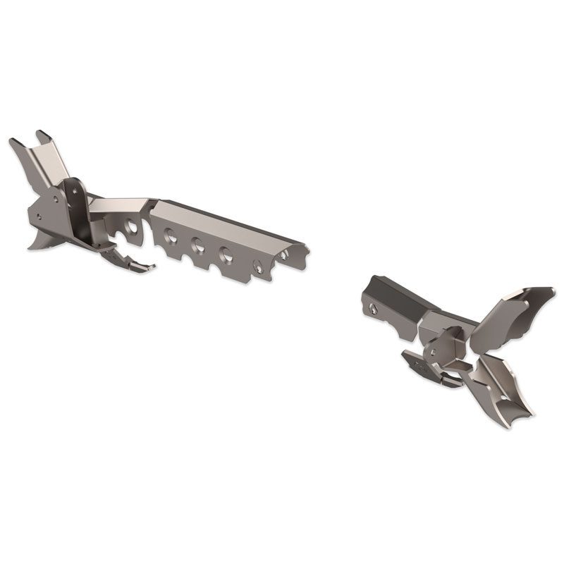 Artec Industries JK3055 - JK Apex Front Axle Armor Kit Dana 30 with Raised Trackbar For 07-18 Wrangler JK
