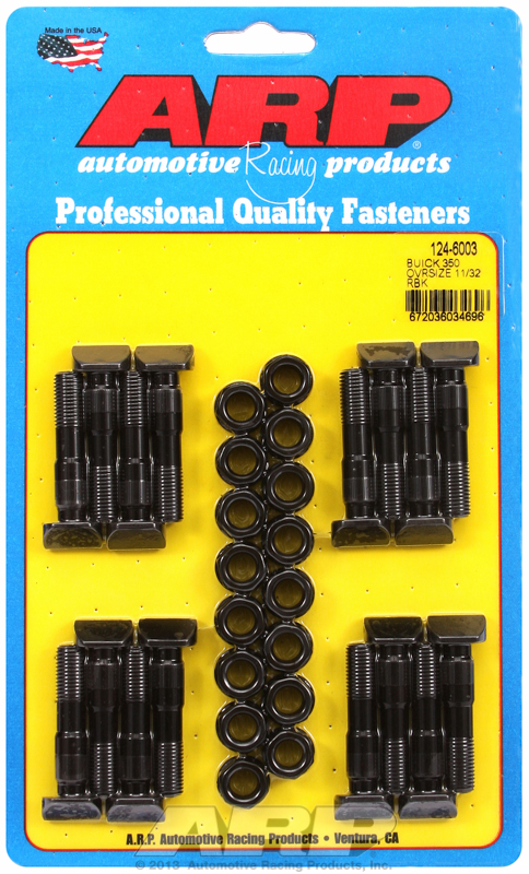ARP 124-6003 - Buick 350 oversize 11/32, '68-'73 rod bolt kit
