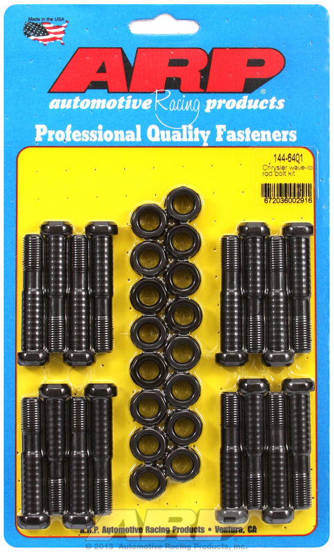 ARP 144-6401 - SB Chrysler 318/340/360 V8 Wave-loc Rod Bolt Kit ARP 144-6401 - SB Chrysler 318/340/360 V8 Wave-loc Rod Bolt Kit