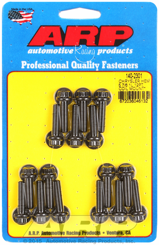 ARP 140-2301 - Chrysler Hemi 5.7/6.1L 12pt Coil Mount Bolt Kit ARP 140-2301 - Chrysler Hemi 5.7/6.1L 12pt Coil Mount Bolt Kit