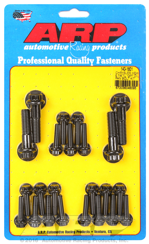ARP 140-1801 - Chrysler Hemi 5.7L / 6.1L 12 Point Oil Pan Bolt Kit