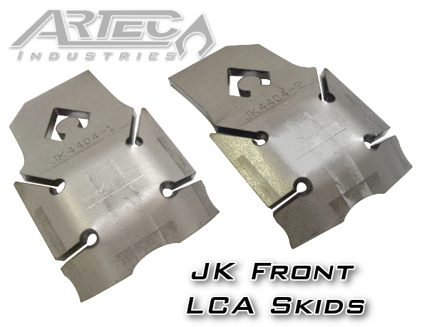 Artec Industries JK4404 - JK Front LCA Skids Artec Industries JK4404 - JK Front LCA Skids