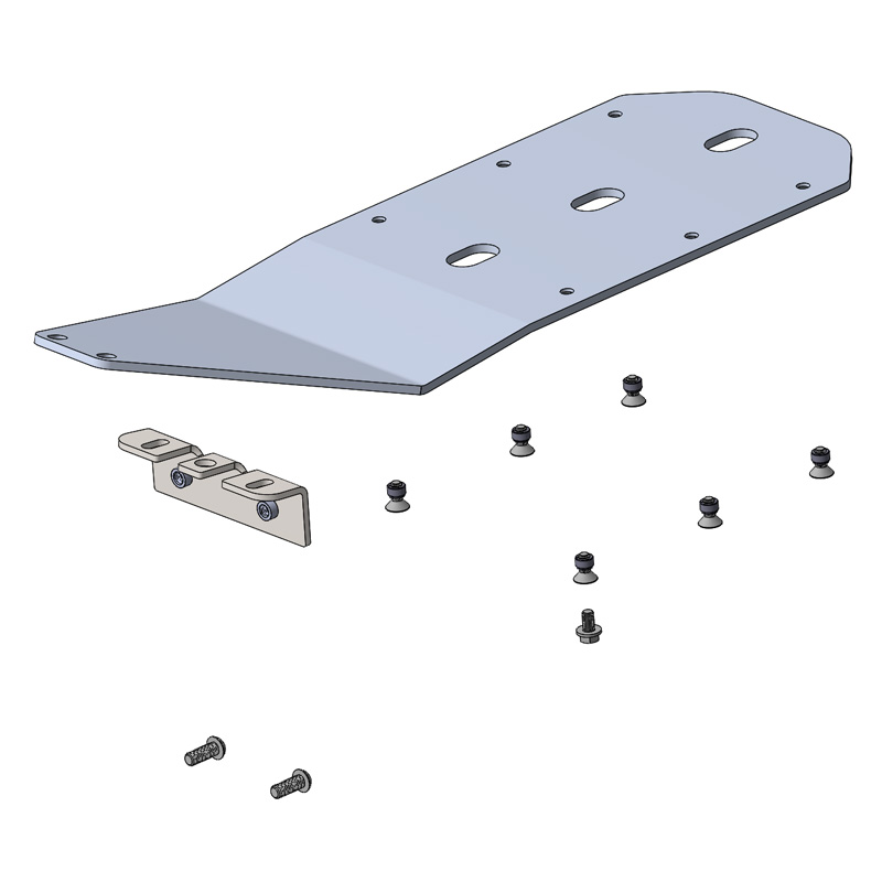 Artec Industries JL4103 - Jeep JL eTorque Aluminum Skid 18-Up Wrangler JL Artec