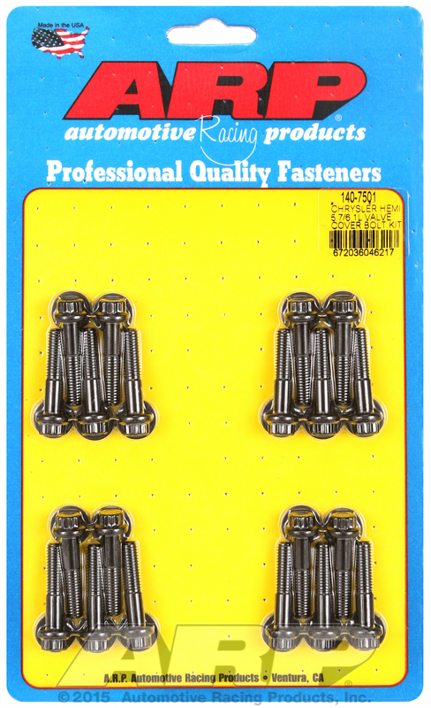 ARP 140-7501 - Chrysler Hemi 5.7/6.1L 12pt. Hex Valve Cover Stud Kit ARP 140-7501 - Chrysler Hemi 5.7/6.1L 12pt. Hex Valve Cover Stud Kit