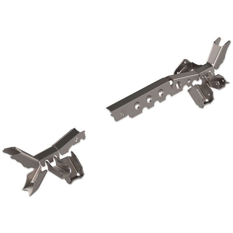 Artec Industries JK4457 - JK APEX Front Axle Ultimate Armor Kit D44 Raised Trackbar For 07-18 Wrangler JK