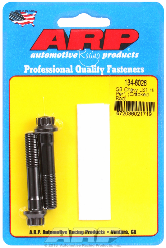 ARP 134-6026 - Chevrolet LS Gen III/IV & 6.2L LT1 (Except LS7 & LS9) Cracked Cap Design Rod Bolt Kit
