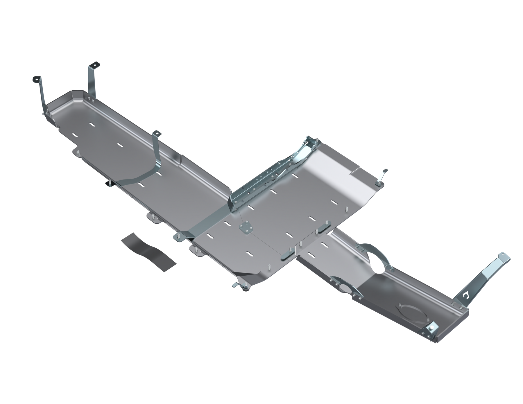 Artec Industries JT4135 - JT Gladiator Full Bellypan With Oil Door - 3.0L Diesel Aluminum Artec Industries JT4135 - JT Gladiator Full Bellypan With Oil Door - 3.0L Diesel Aluminum