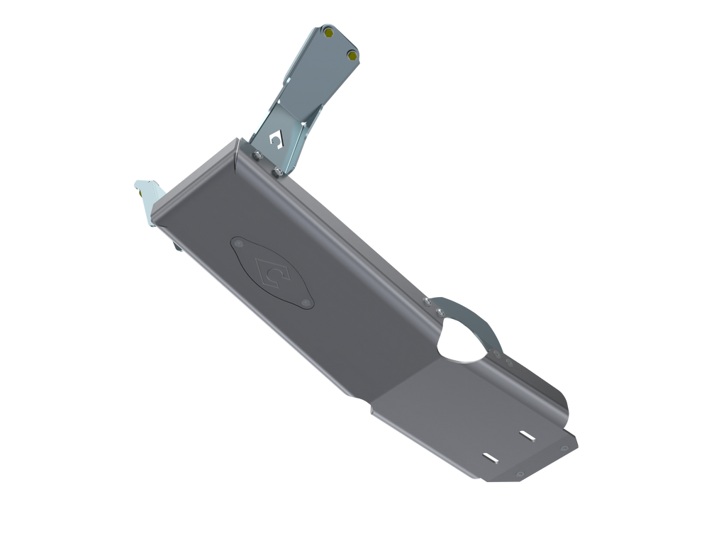 Artec Industries JL4181 - JLU Oil Skid Only With Oil Door -  2 and 4 Door 3.6L Aluminum 18-20