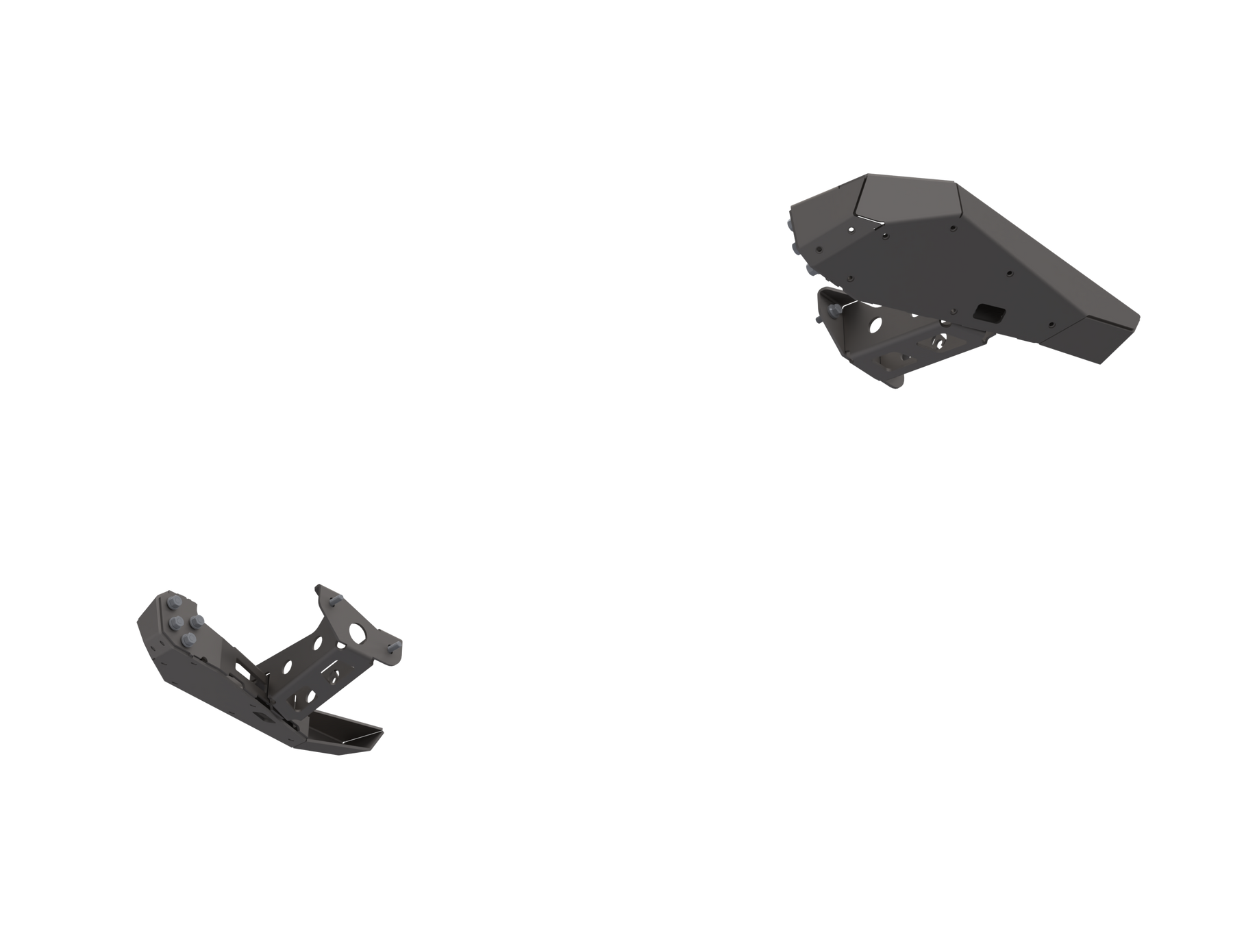 Artec Industries JT0118 - 07-Up Jeep Wranger/Gladiator High Clearance Rear Bumper Corner Pods Raw Steel