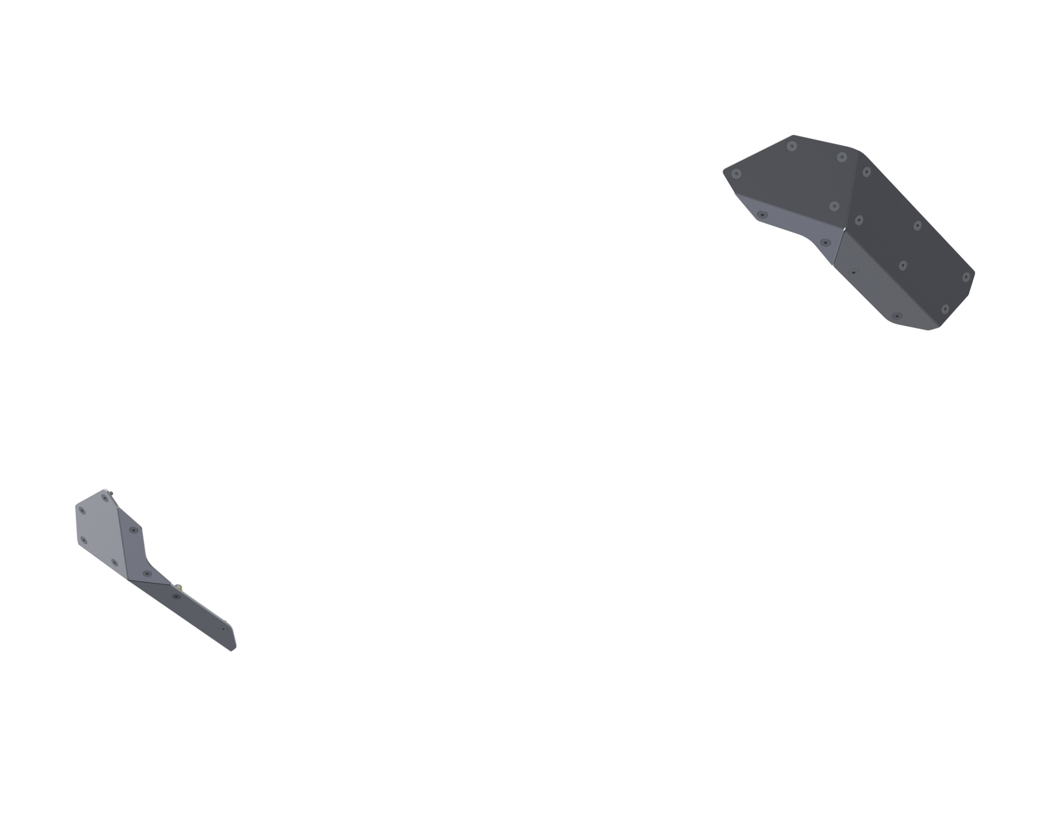 Artec Industries JT0220 - 07-Up Jeep Wranger/Gladiator High Clearance Rear Bumper Corner Pods Skids Raw Aluminum Artec Industries JT0220 - 07-Up Jeep Wranger/Gladiator High Clearance Rear Bumper Corner Pods Skids Raw Aluminum