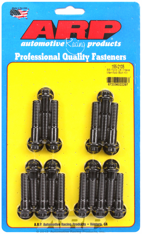 ARP 155-2105 - BB Ford V8 12pt Intake Manifold Bolt Kit ARP 155-2105 - BB Ford V8 12pt Intake Manifold Bolt Kit