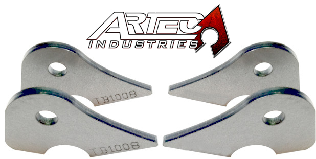 Artec Industries TB1008 - Coilover Tabs For Truss Chevy/Ford 78-79 4 Pieces