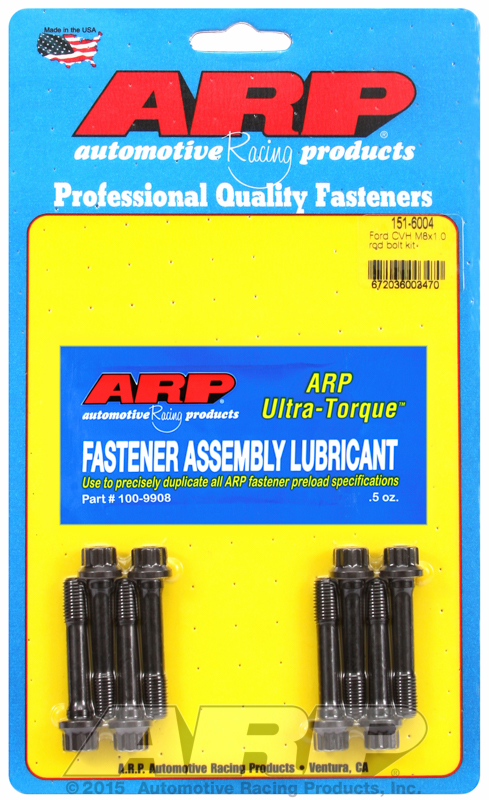 ARP 151-6004 - Ford CVH M8 x 1.0 Rod Bolt Kit