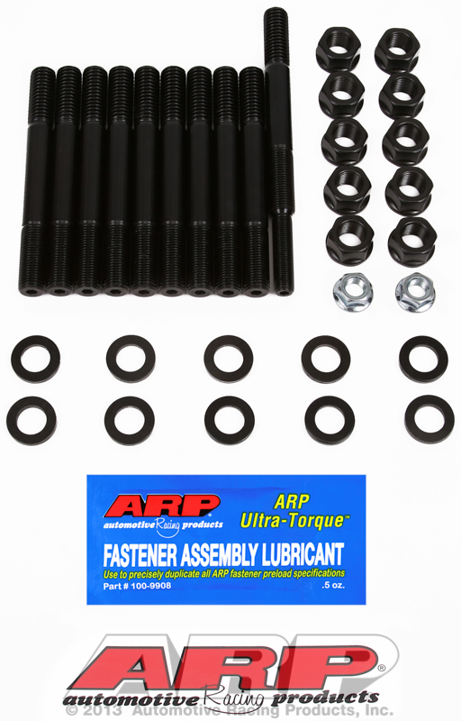 ARP 154-5409 - Ford 351W 2-Bolt Main Stud Kit Dual Rear Sump Oil Pan