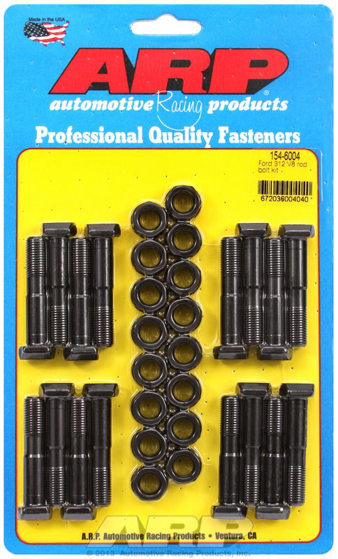 ARP 154-6004 - SB Ford 312 V8 9/16 Hex Rod Bolt Kit