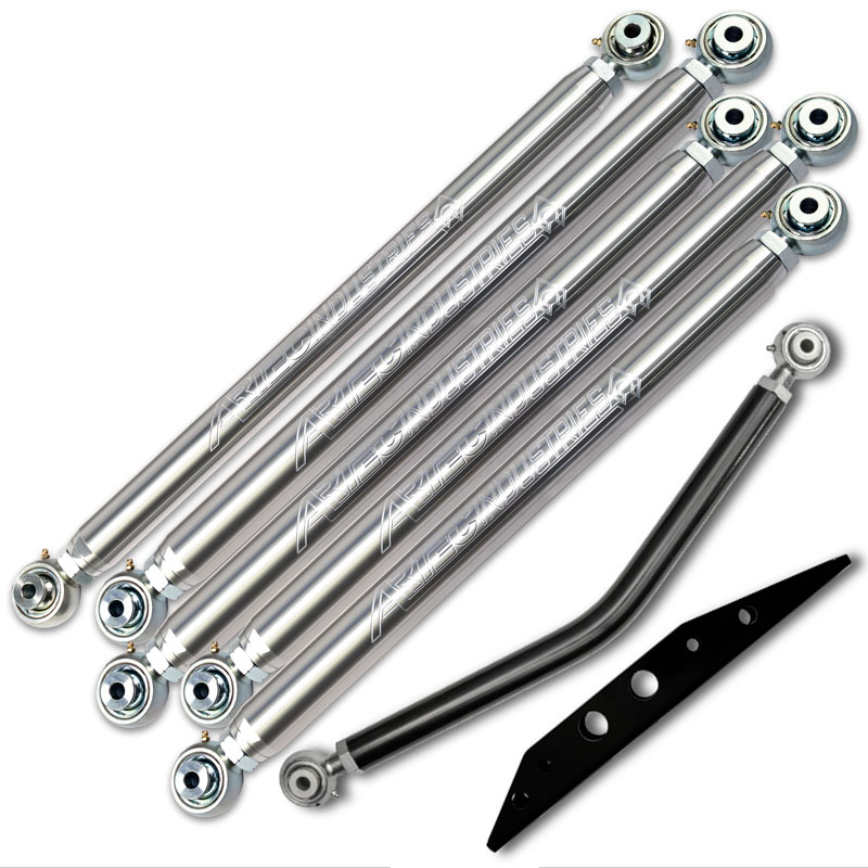 Artec Industries LK7212 - Jeep JK Long Arm Kit 07-18 Wrangler JK 4 Door Aluminum