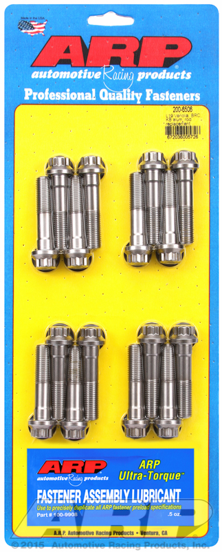 ARP 200-6506 - L19 Venolia/Brooks/KB Aluminum Rod Replacement Bolts ARP 200-6506 - L19 Venolia/Brooks/KB Aluminum Rod Replacement Bolts
