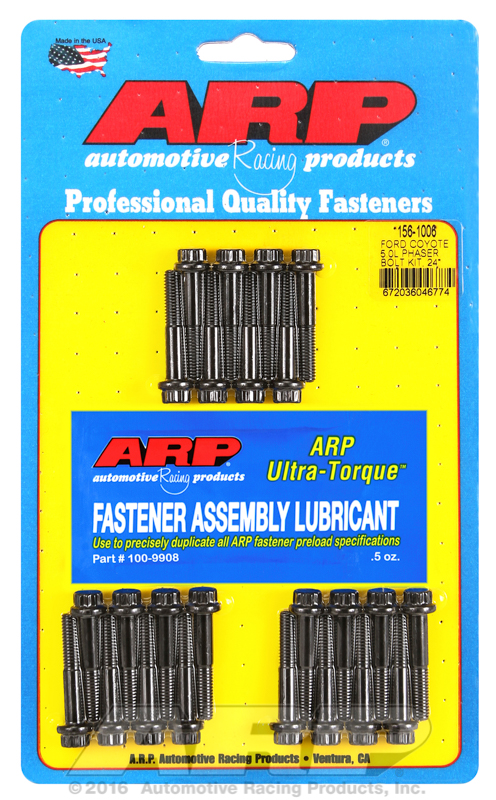 ARP 156-1006 - Ford Coyote 5.0L Cam Drive Bolt Kit ARP 156-1006 - Ford Coyote 5.0L Cam Drive Bolt Kit